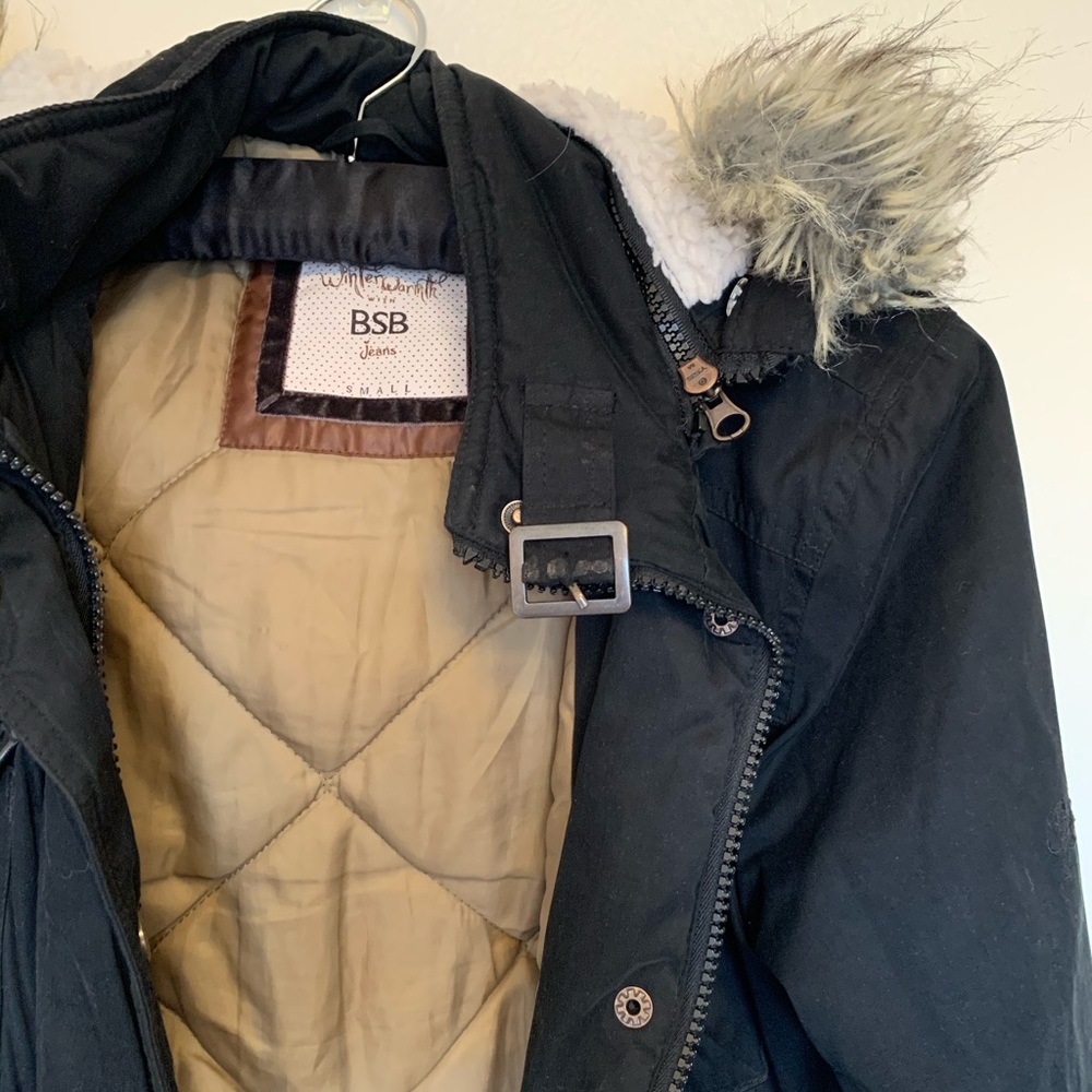 BSB black coat. Size Small